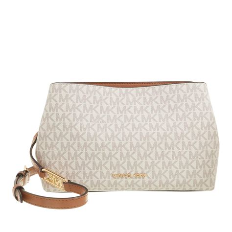 michael kors lupita medium messenger vanilla|Michael kors vanilla handbags + FREE SHIPPING .